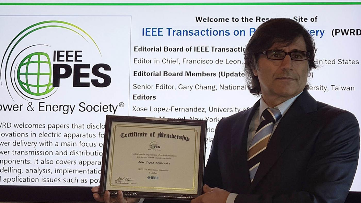 Nombran al profesor Xosé Manuel López editor de una revista científica internacional