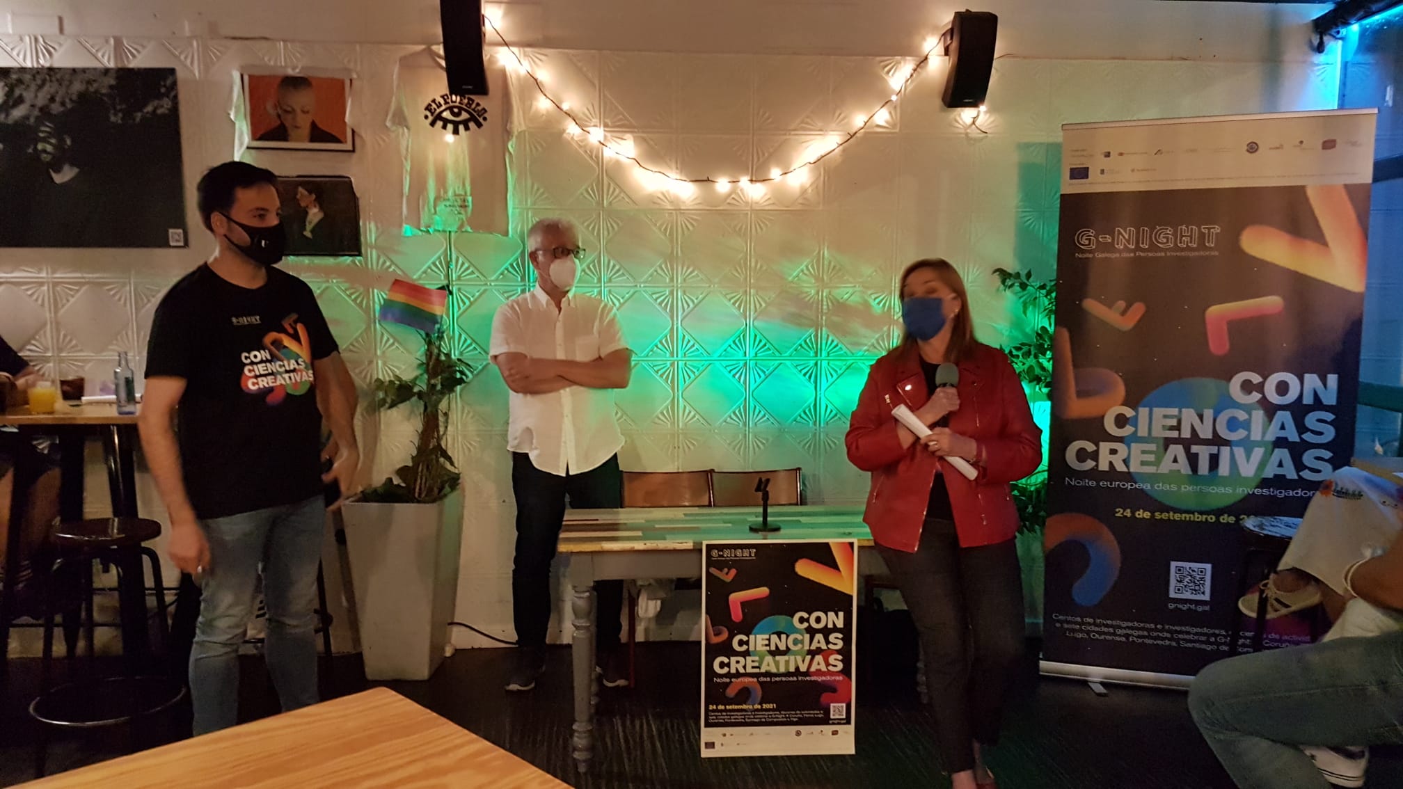 La G-Night llenó Vigo de actividades de divulgación científica