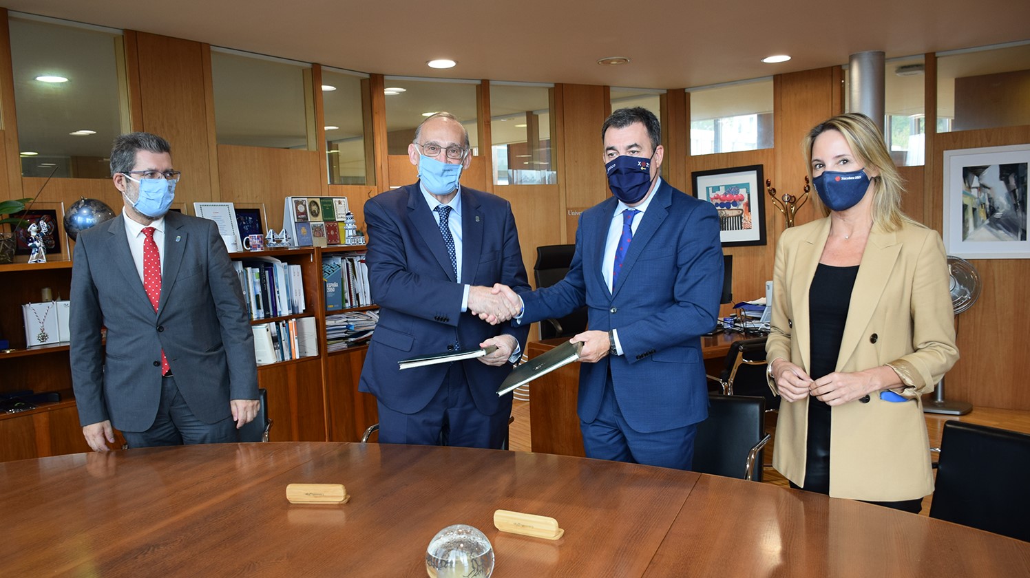 La Xunta de Galicia apoya a la UVigo para reforzar sus estructuras de I+D+i y consolidar el proceso de digitalización