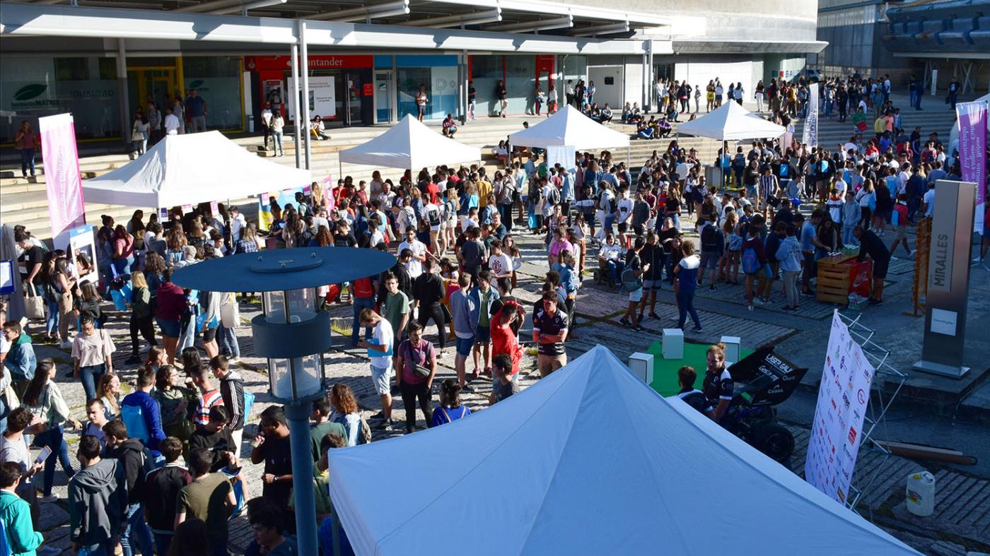 Música, ciencia, cultura, deporte y, por encima de todo, mucha información en las jornadas de bienvenida al nuevo alumnado