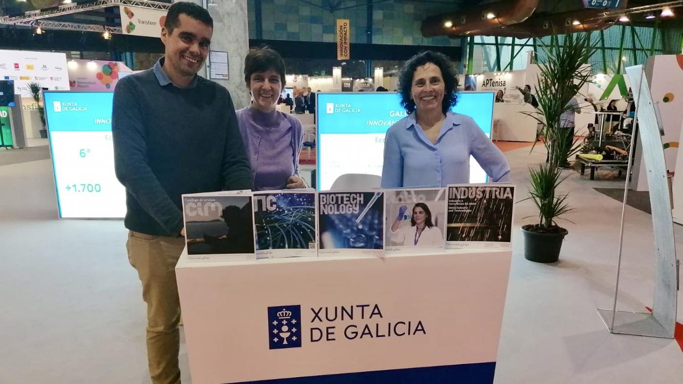 La UVigo participa en el Foro Transfiere, el principal encuentro de I+D+i del sur de Europa