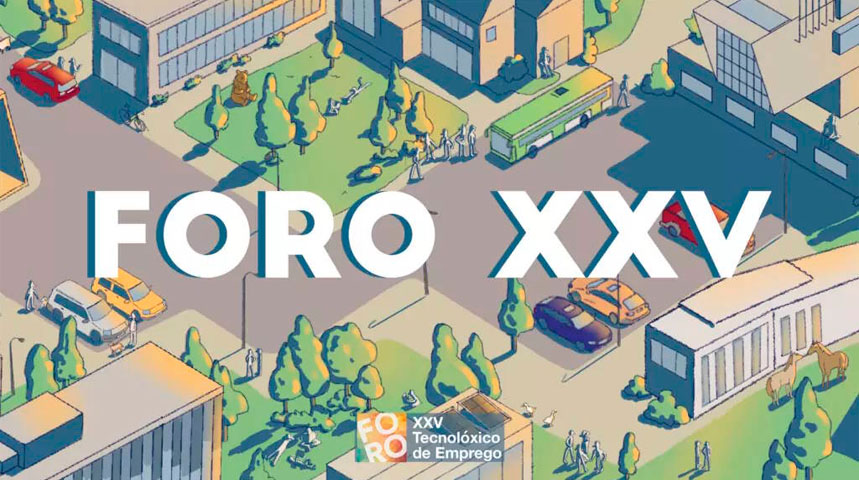Logotipo XXV Foro Tecnolóxico de Emprego